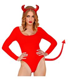 Rød djævle hale til halloween Rød djævle hale til halloween