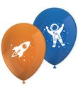 Rocket Space balloner, 8 stk
