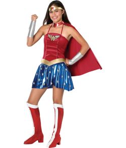 Wonder Woman kostume til teens