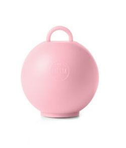 Ballon vægt kettlebell baby pink