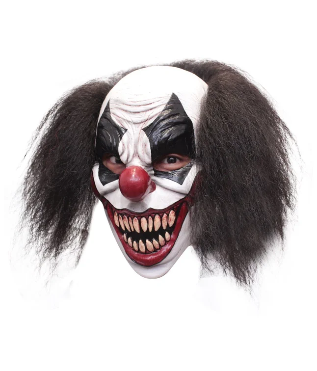 Darky clown latex maske