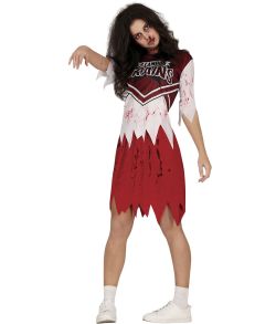 Zombie Cheerleader kostume til kvinder