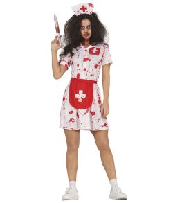 Blodigt sygeplejerske kostume