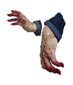 Zombie hænder med sugekop.