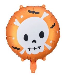 Dødningehoved folieballon 45 cm