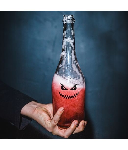 Halloween glasstickers 6 stk.