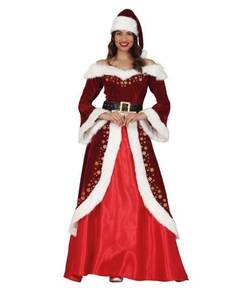 Mrs Santa kostume