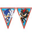 Festlig Sonic vimpelguirlande