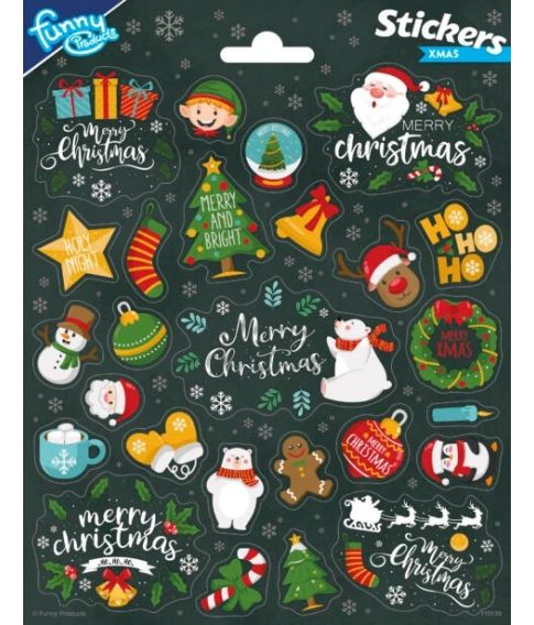 Flotte Christmas stickers
