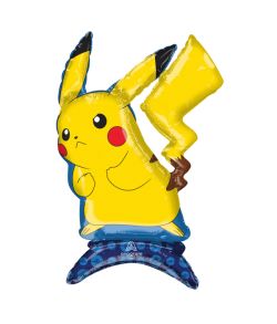 Stående Pikachu folieballon