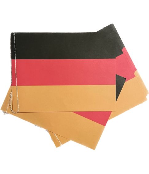 Flagguirlande Tyskland
