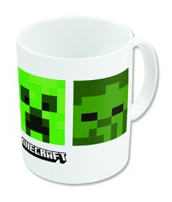 Minecraft krus i porcelæn.