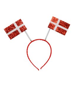 Hårbøjle med danske flag