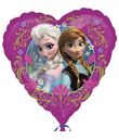 Frost hjerte folieballon, 43 cm