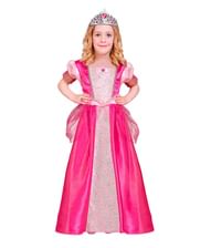 Pink prinsesse kostume