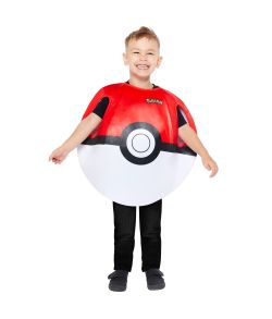 Pokemon Pokeball kostume 3-7 år