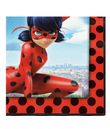 20 stk. flotte Miraculous: Ladybug servietter.
