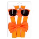 Neon orange udklædningssæt
