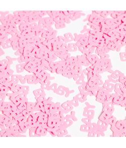 Pink Baby konfetti