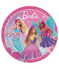 Barbie Fantasy tallerkner 23 cm