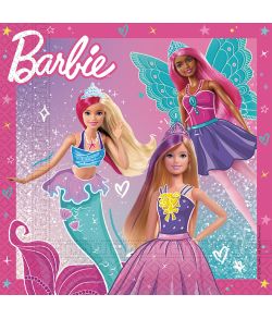 Barbie Fantasy servietter 33x33 cm