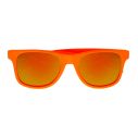 Neon orange 80er briller