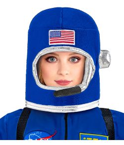 Blå astronaut hjelm, barn