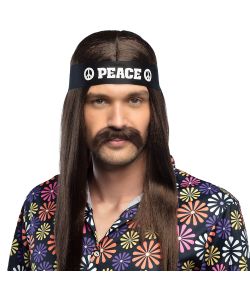 Hippie overskæg