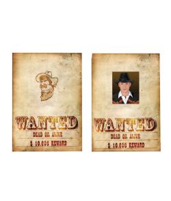 Wanted plakat