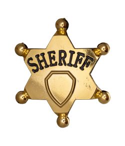 Sheriffstjerne, metal