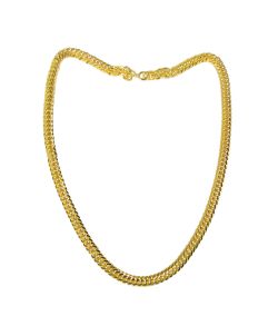 Guld halskæde til udklædning.