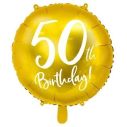 Flot 50 års folieballon