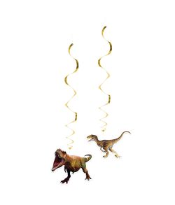 T-rex dinosaur loftspiraler