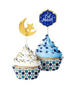 Cupcake sæt Eid Mubarak
