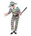 Harlekin kostume til voksne.