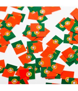 Flag konfetti Portugal 150 stk