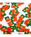 Flag konfetti Portugal 150 stk