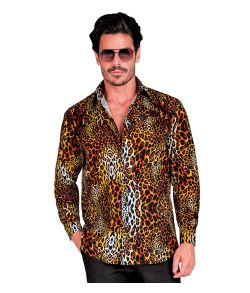 Leopard skjorte til mænd.