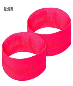 Neon pink svedbånd, 2 stk