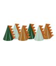 Dinosaur party hatte 6 stk DIY