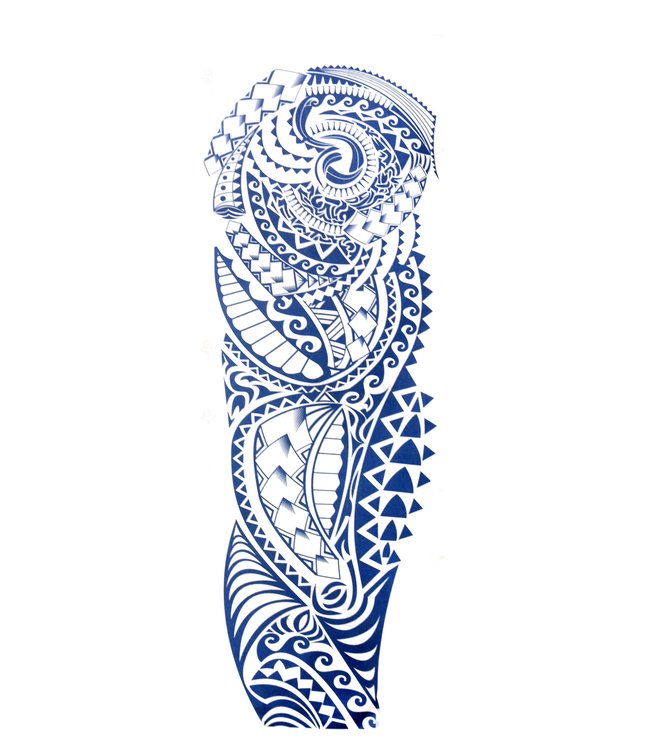 Maori arm tatovering