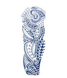 Maori arm tatovering