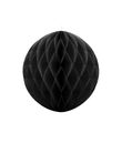 Sort papirvæv kugle, 30 cm