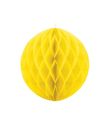 Gul papirvæv kugle, 20 cm