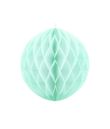 Lys mint papirvæv kugle, 10 cm