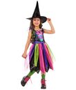 Regnbue heks kostume til piger.