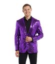 Lilla pailletjakke til mænd.