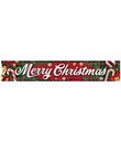 Merry Christmas banner 290x50 cm