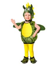 Drage kostume til børn str. 104 - 113 cm.