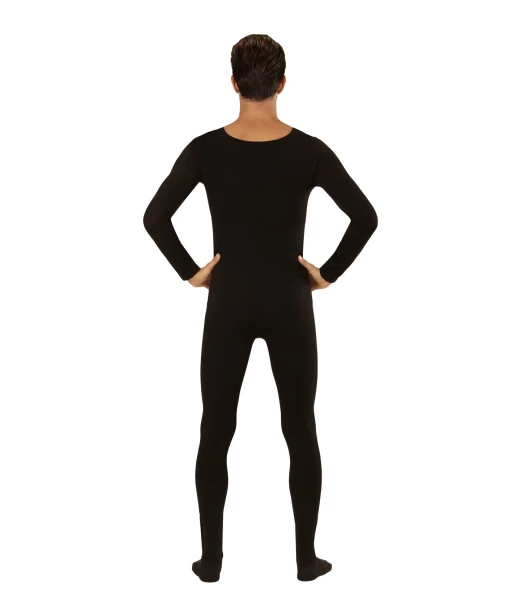 Sort bodysuit til mænd